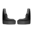 thumbnail image 1 of WeatherTech Custom No Drill Splash Guard MudFlaps compatible with Ford Explorer Hybrid, Explorer ST, Explorer, Rear Pair - Black, 1 of 4