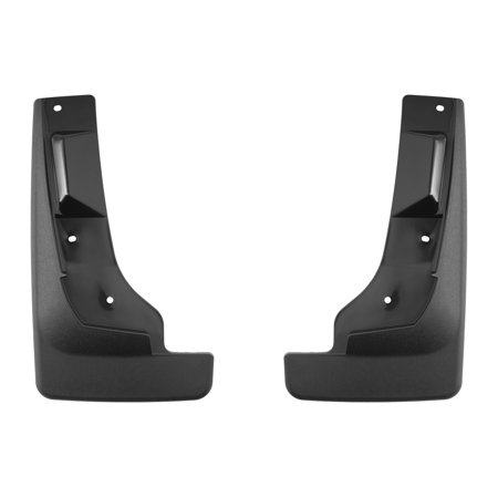 WeatherTech Custom No Drill Splash Guard MudFlaps compatible with Ford Maverick, Maverick Hybrid, Front Pair - Black