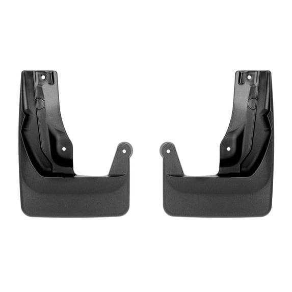 WeatherTech Custom No Drill Splash Guard MudFlaps compatible with Honda CR-V, CR-V Hybrid, Front Pair - Black