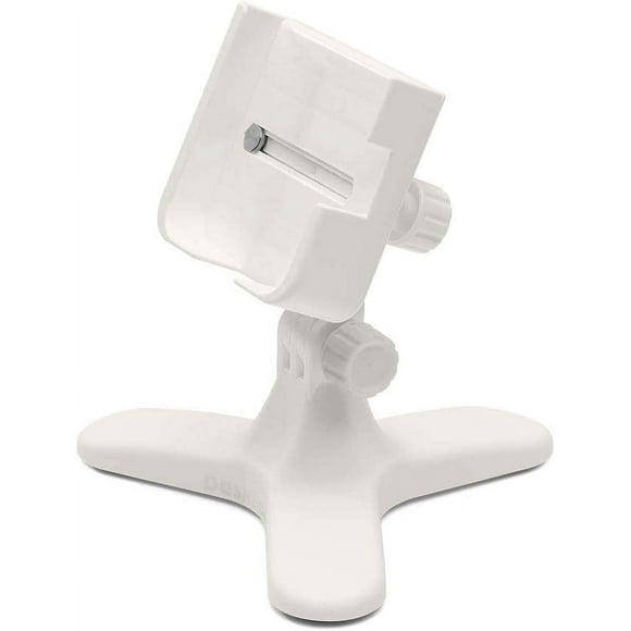 WeatherTech DeskFone Two View White Universal Phone Holder for Flat Surfaces, Office, Kitchen, Nightstand