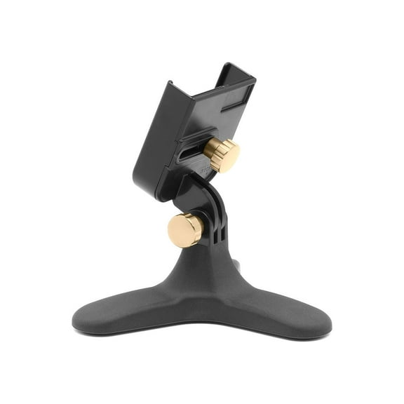 WeatherTech DeskFone - Universal Desktop Cell Phone Holder (Rose Gold Billet Knobs)
