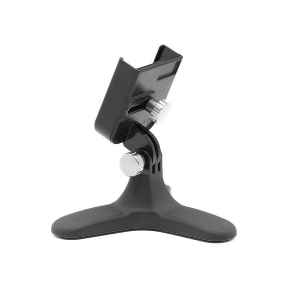 WeatherTech DeskFone - Universal Desktop Cell Phone Holder (Silver Billet Knobs)