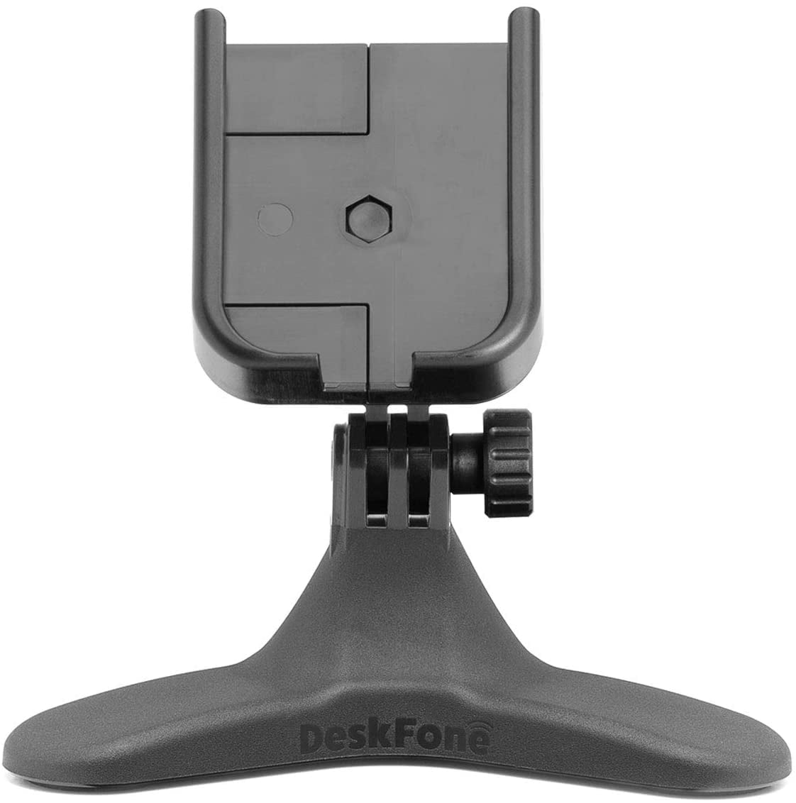 WeatherTech DeskFone Universal Desktop Mobile Cell Phone Holder Black