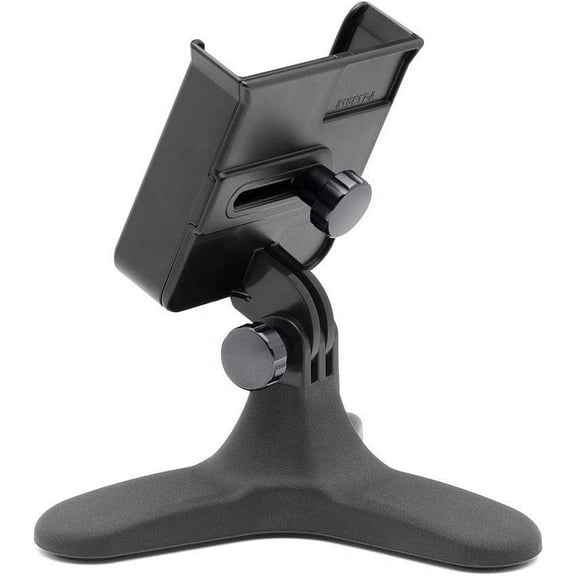 WeatherTech DeskFone XL Universal Desktop Cell Phone Holder - Graphite Billet Knobs
