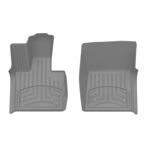 WeatherTech FloorLiner HP Custom Fit Floor Mats compatible with Mercedes G Class SUV EQ Tech, G-Class SUV, G-Class, AMG G 63 SUV - 1st Row (Driver & Passenger), Grey