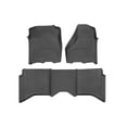 thumbnail image 1 of WeatherTech FloorLiner HP Custom Fit Floor Mats compatible with Ram Truck 1500, Ram 2500/3500, Ram Truck 2500/3500, Ram Truck 1500 Classic - 1st & 2nd Row, Black, 1 of 5