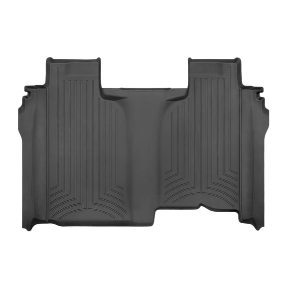 WeatherTech FloorLiner HP Custom Fit Floor Mats compatible with Silverado 1500 LTD, Silverado 2500HD/3500HD, Silverado 1500, Sierra 1500, Sierra 1500 Limited - 2nd Row, Black
