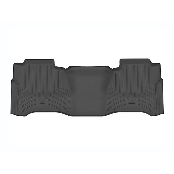 WeatherTech FloorLiner HP Custom Fit Floor Mats compatible with Silverado 1500, Sierra 2500HD/3500HD, Silverado 2500HD/3500HD, Sierra 1500 - 2nd Row, Black