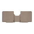 thumbnail image 1 of WeatherTech FloorLiner HP Custom Fit Floor Mats compatible with 2015-2016 Ford Explorer - 2nd Row, Tan, 1 of 5
