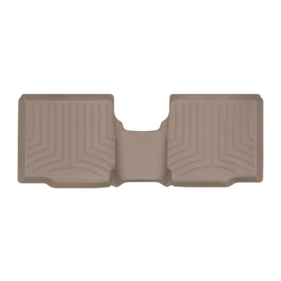 WeatherTech FloorLiner HP Custom Fit Floor Mats compatible with 2015-2016 Ford Explorer - 2nd Row, Tan