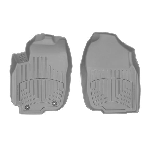 WeatherTech FloorLiner HP Custom Fit Floor Mats compatible with 2013-2014 Toyota RAV4 - 1st Row (Driver & Passenger), Grey