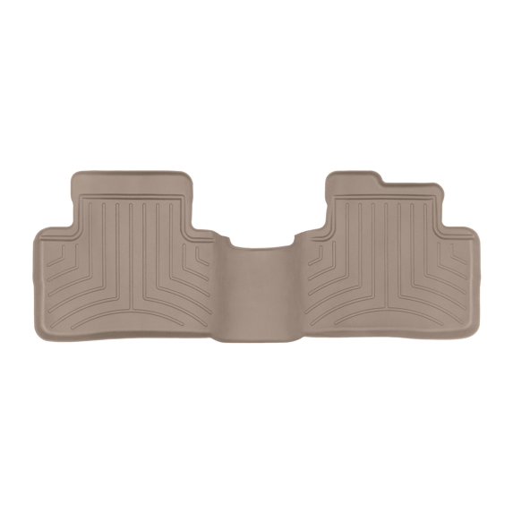 WeatherTech FloorLiner HP Custom Fit Floor Mats compatible with 2014-2020 Nissan Rogue - 2nd Row, Tan