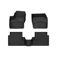 thumbnail image 1 of WeatherTech FloorLiner HP Custom Fit Floor Mats compatible with 2015-2019 Ford Escape - 1st & 2nd Row, Black, 1 of 5