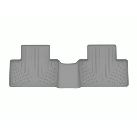 WeatherTech FloorLiner HP Custom Fit Floor Mats compatible with 2016-2019 Volvo XC90 - 2nd Row, Grey