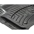 thumbnail image 1 of WeatherTech FloorLiner HP Custom Fit Floor Mats compatible with 2017-2017 Jeep Compass - 1st Row (Driver & Passenger), Black, 1 of 4