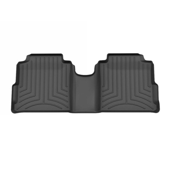 WeatherTech FloorLiner HP Custom Fit Floor Mats compatible with Nissan Kicks Play, Kicks - 2nd Row, Black