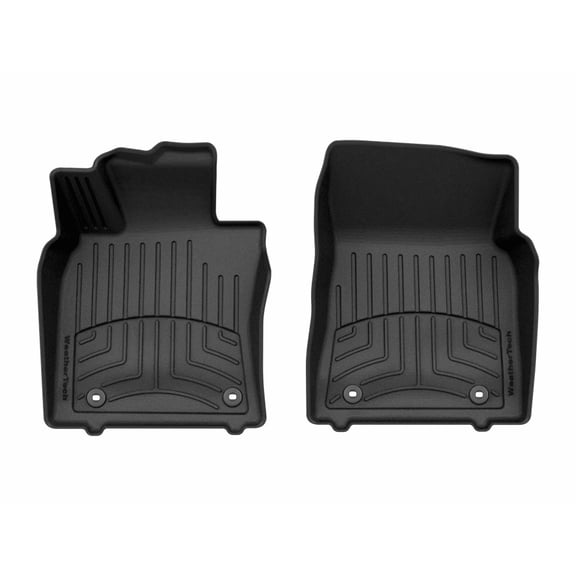 WeatherTech FloorLiner HP Custom Fit Floor Mats compatible with 2019-2020 Lexus ES - 1st Row (Driver & Passenger), Black