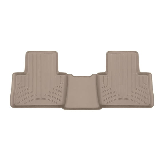 WeatherTech FloorLiner HP Custom Fit Floor Mats compatible with 2019-2025 Toyota RAV4 - 2nd Row, Tan