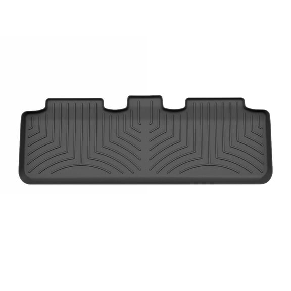 WeatherTech FloorLiner HP Custom Fit Floor Mats compatible with 2021-2025 Tesla Model Y - 2nd Row, Black