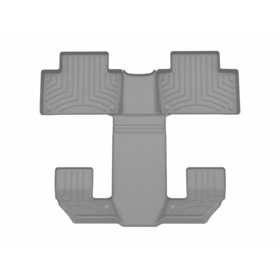 WeatherTech FloorLiner HP Custom Fit Floor Mats compatible with 2020-2020 Volvo XC90 - One piece - 2nd and 3rd row coverage, Grey