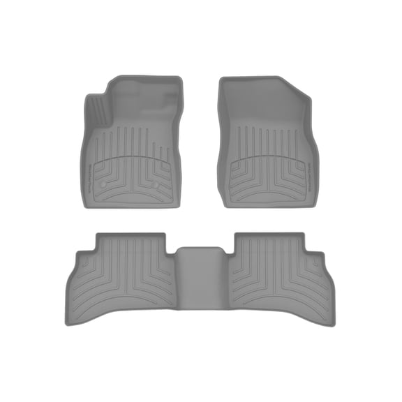WeatherTech FloorLiner HP Custom Fit Floor Mats compatible with 2020-2026 Buick Encore GX - 1st & 2nd Row, Grey