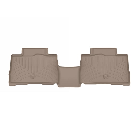 WeatherTech FloorLiner HP Custom Fit Floor Mats compatible with 2020-2026 Lincoln Aviator - 2nd Row, Tan