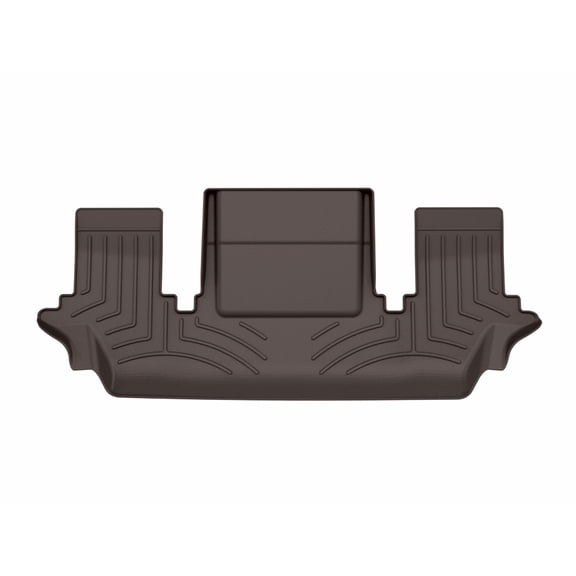WeatherTech FloorLiner HP Custom Fit Floor Mats compatible with 2020-2026 Lincoln Aviator - 3rd Row, Cocoa