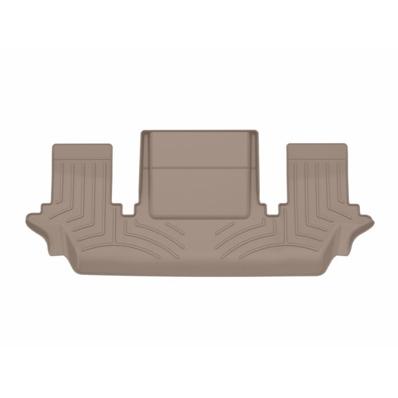 WeatherTech FloorLiner HP Custom Fit Floor Mats compatible with 2020-2026 Lincoln Aviator - 3rd Row, Tan