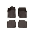 thumbnail image 1 of WeatherTech FloorLiner HP Custom Fit Floor Mats compatible with 2021-2025 Jeep Grand Cherokee L - 1st & 2nd Row (2-pc. Rear Liner), Cocoa, 1 of 5
