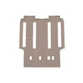 thumbnail image 1 of WeatherTech FloorLiner HP Custom Fit Floor Mats compatible with 2022-2025 Kia Carnival - Two piece - 2nd and 3rd row coverage, Tan, 1 of 4