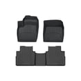 thumbnail image 1 of WeatherTech FloorLiner HP Custom Fit Floor Mats compatible with 2023-2026 Nissan Rogue - 1st & 2nd Row, Black, 1 of 5