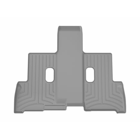 WeatherTech FloorLiner HP Custom Fit Floor Mats compatible with 2023-2026 Toyota Sequoia - 3rd Row, Grey