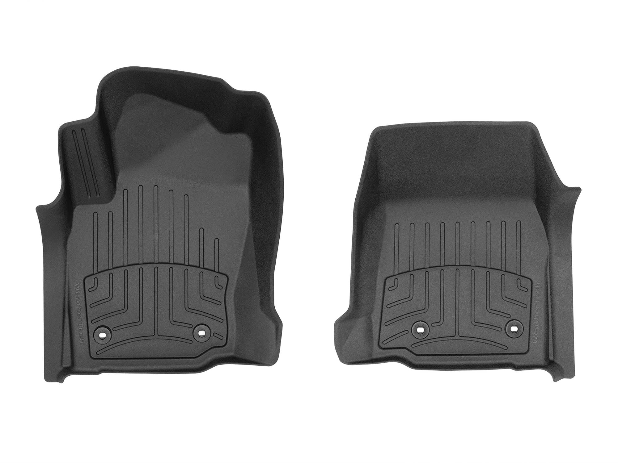 WeatherTech FloorLiner For Toyota Tacoma – Front Row – High-Density TPO