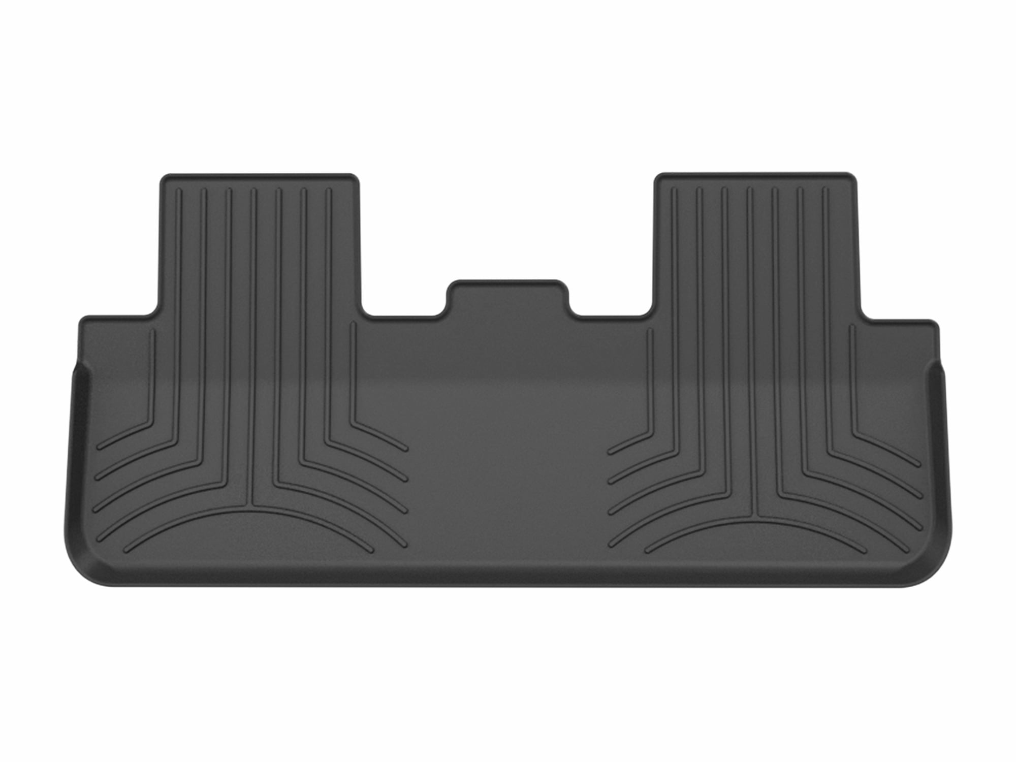 WeatherTech FloorLiner HP Custom Fit Floor Mats compatible with 2026-2026 Tesla Model Y - 2nd Row, Black