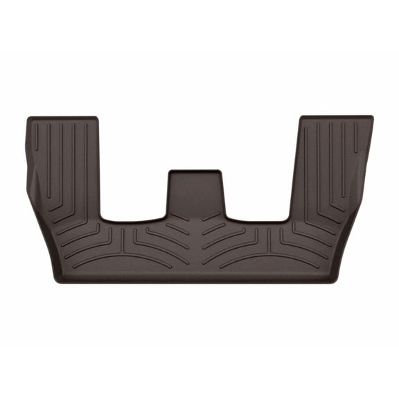 WeatherTech FloorLiner HP Custom Fit Floor Mats compatible with Audi Q7, SQ7 - 3rd Row, Cocoa