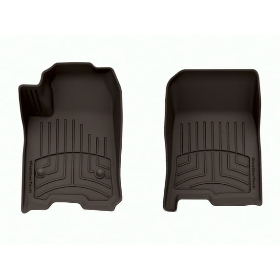 WeatherTech FloorLiner HP Custom Fit Floor Mats compatible with Colorado, Canyon - 1st Row (Driver & Passenger), Cocoa