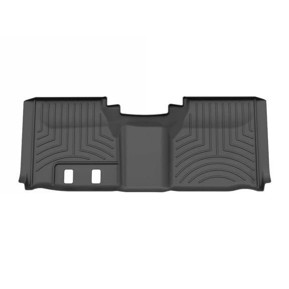 WeatherTech FloorLiner HP Custom Fit Floor Mats compatible with Frontier, Equator - 2nd Row, Black