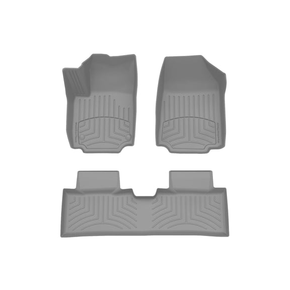 WeatherTech FloorLiner HP Custom Fit Floor Mats compatible with Equinox, Terrain - 1st & 2nd Row, Grey