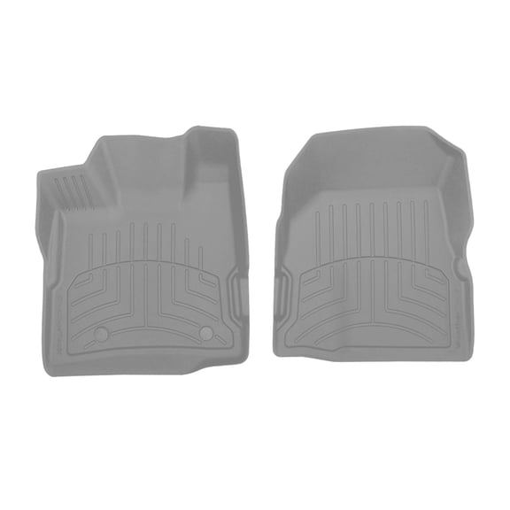 WeatherTech FloorLiner HP Custom Fit Floor Mats compatible with Equinox, Terrain - 1st Row (Driver & Passenger), Grey