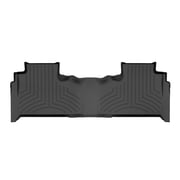 WeatherTech FloorLiner HP Custom Fit Floor Mats compatible with Escalade ESV, Escalade-V, Escalade, Escalade-V ESV, Yukon, Suburban - 2nd Row, Black
