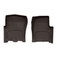 thumbnail image 1 of WeatherTech FloorLiner HP Custom Fit Floor Mats compatible with Expedition, Navigator - 1st Row (Driver & Passenger), Cocoa, 1 of 5