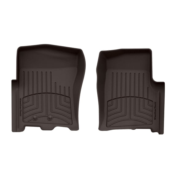 WeatherTech FloorLiner HP Custom Fit Floor Mats compatible with Expedition, Navigator - 1st Row (Driver & Passenger), Cocoa