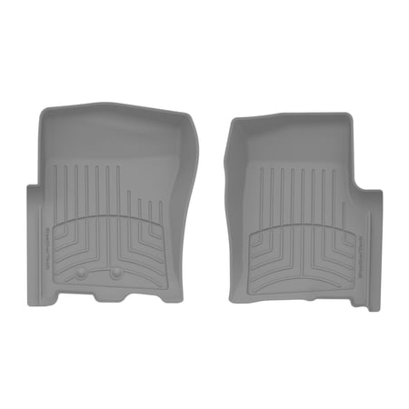 WeatherTech FloorLiner HP Custom Fit Floor Mats compatible with Expedition, Navigator - 1st Row (Driver & Passenger), Grey