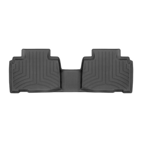 WeatherTech FloorLiner HP Custom Fit Floor Mats compatible with Ford Edge, Edge ST - 2nd Row, Black