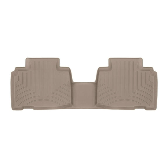 WeatherTech FloorLiner HP Custom Fit Floor Mats compatible with Ford Edge, Edge ST - 2nd Row, Tan