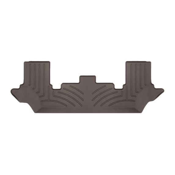 WeatherTech FloorLiner HP Custom Fit Floor Mats compatible with Ford Explorer Hybrid, Explorer, Explorer ST - 3rd Row, Cocoa