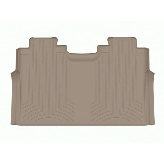 WeatherTech FloorLiner HP Custom Fit Floor Mats compatible with Ford F-150 Lightning, F-150 Raptor, F-150 - 2nd Row, Tan