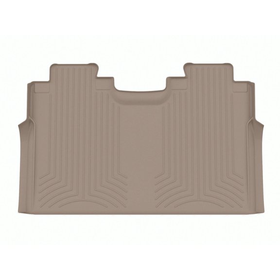 WeatherTech FloorLiner HP Custom Fit Floor Mats compatible with Ford F-150 Lightning, F-150 Raptor, F-150 - 2nd Row, Tan
