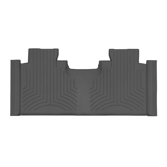 WeatherTech FloorLiner HP Custom Fit Floor Mats compatible with Ford F-150, F-150 Raptor, Super Duty - 2nd Row, Black