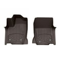 thumbnail image 1 of WeatherTech FloorLiner HP Custom Fit Floor Mats compatible with GX, Land Cruiser - 1st Row (Driver & Passenger), Cocoa, 1 of 4